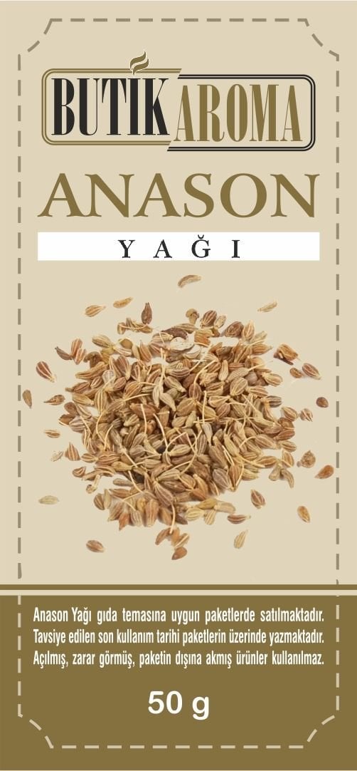 Anason Yağı (Kristal Anason) - Saf ve Yoğun Aroma Verici 50g